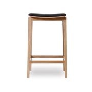 Stockholm Kitchen Stool - Natural Oak - by TON gallery detail image