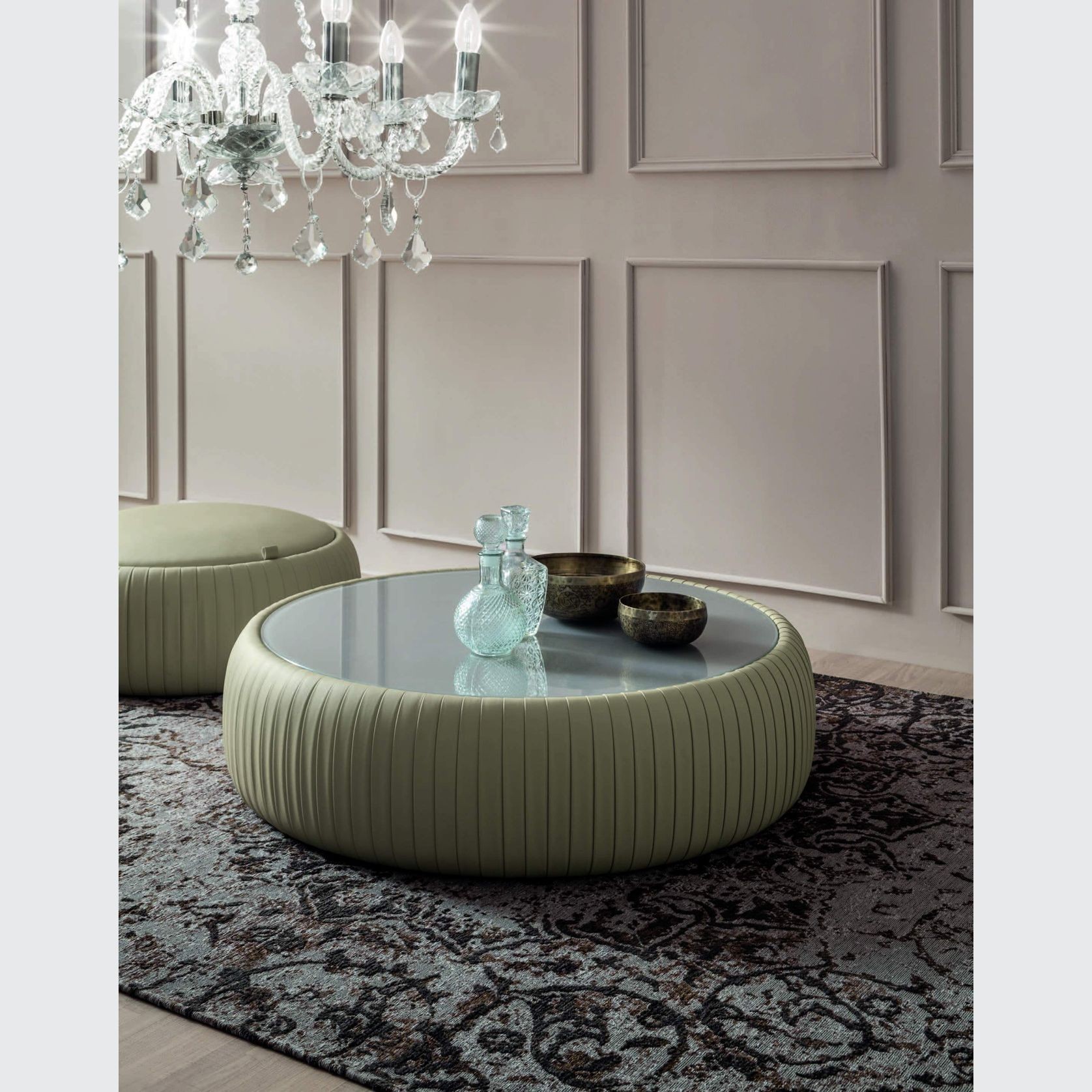 Plisse Ottoman gallery detail image