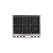 Wolf Dual Fuel Range 91cm ICBDF36650SP gallery detail image