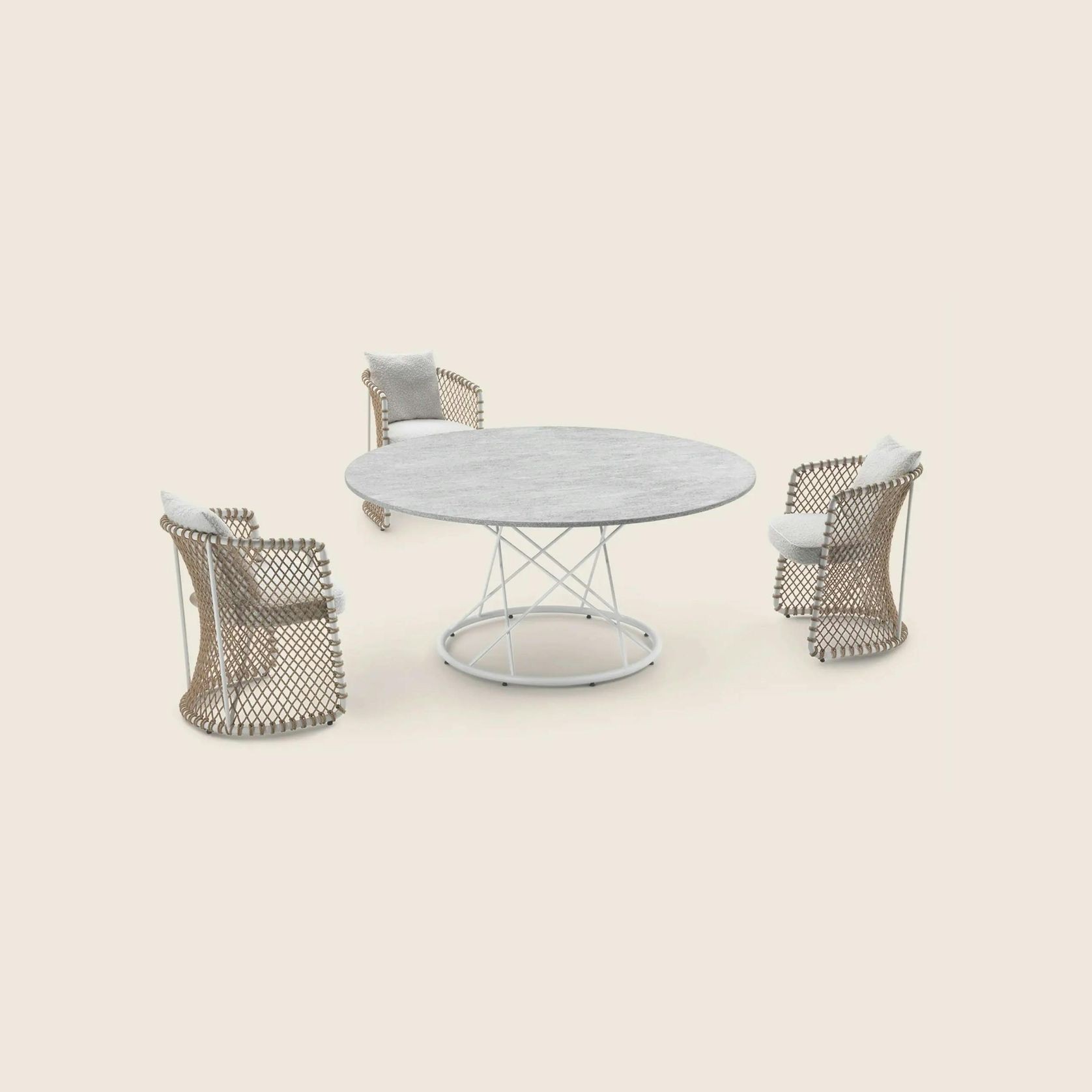 Torcello Outdoor Dining Table By Flexform gallery detail image