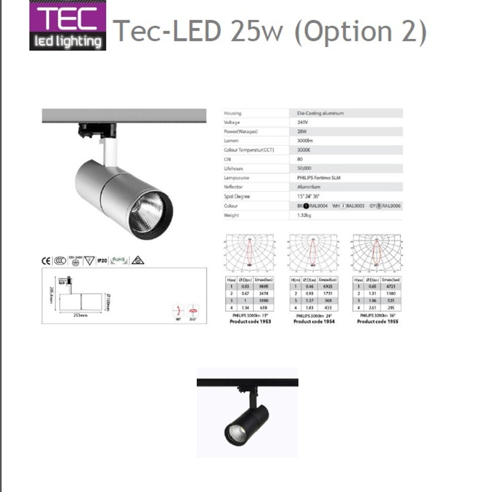 Tech Track Light gallery detail image