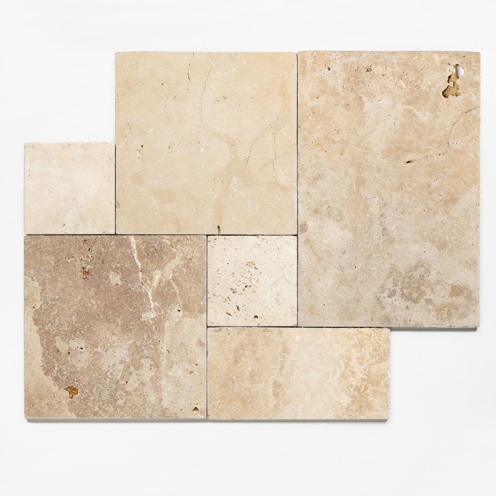 Travertine Tuscany | French Pattern x 30mm gallery detail image