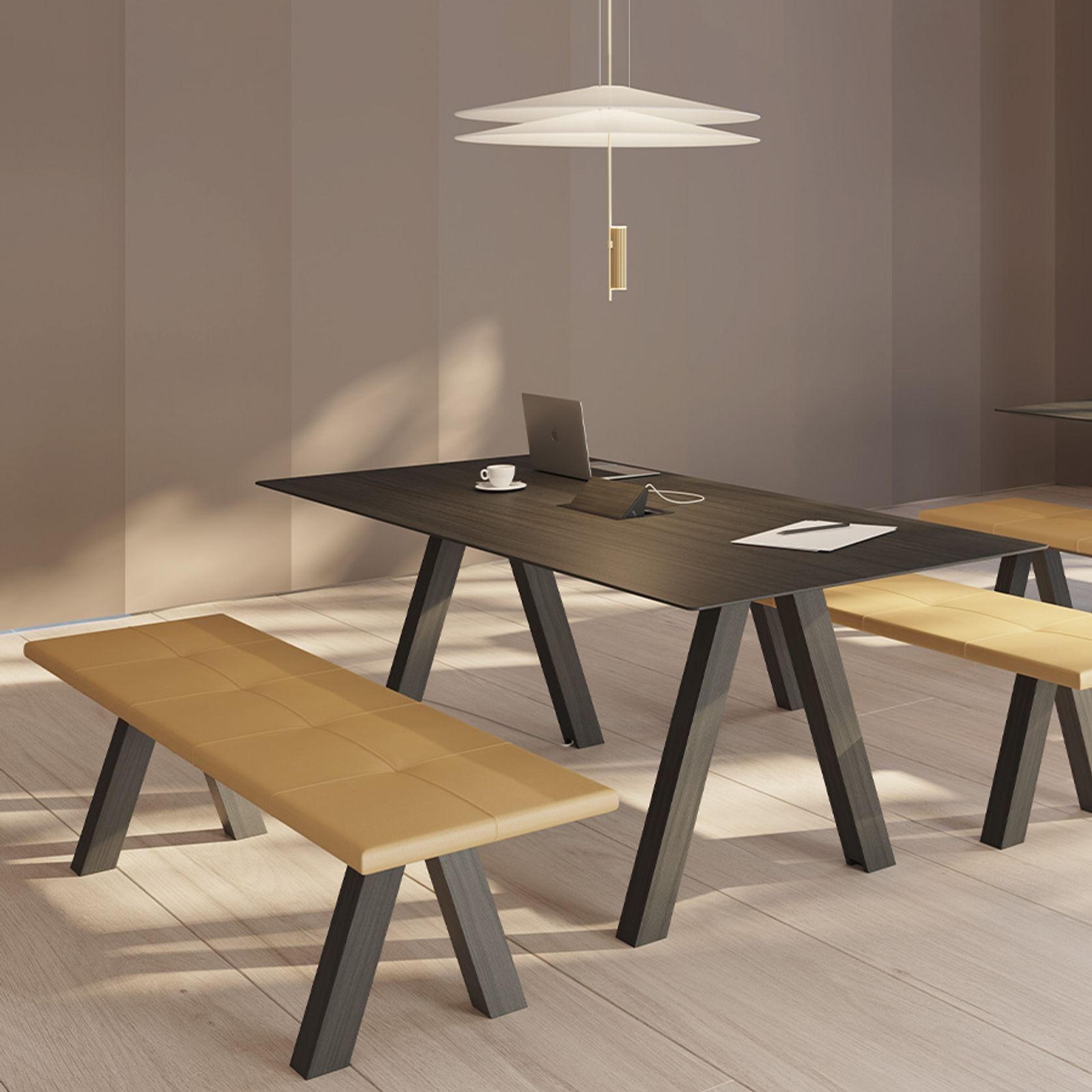 Trestle Outdoor Table gallery detail image