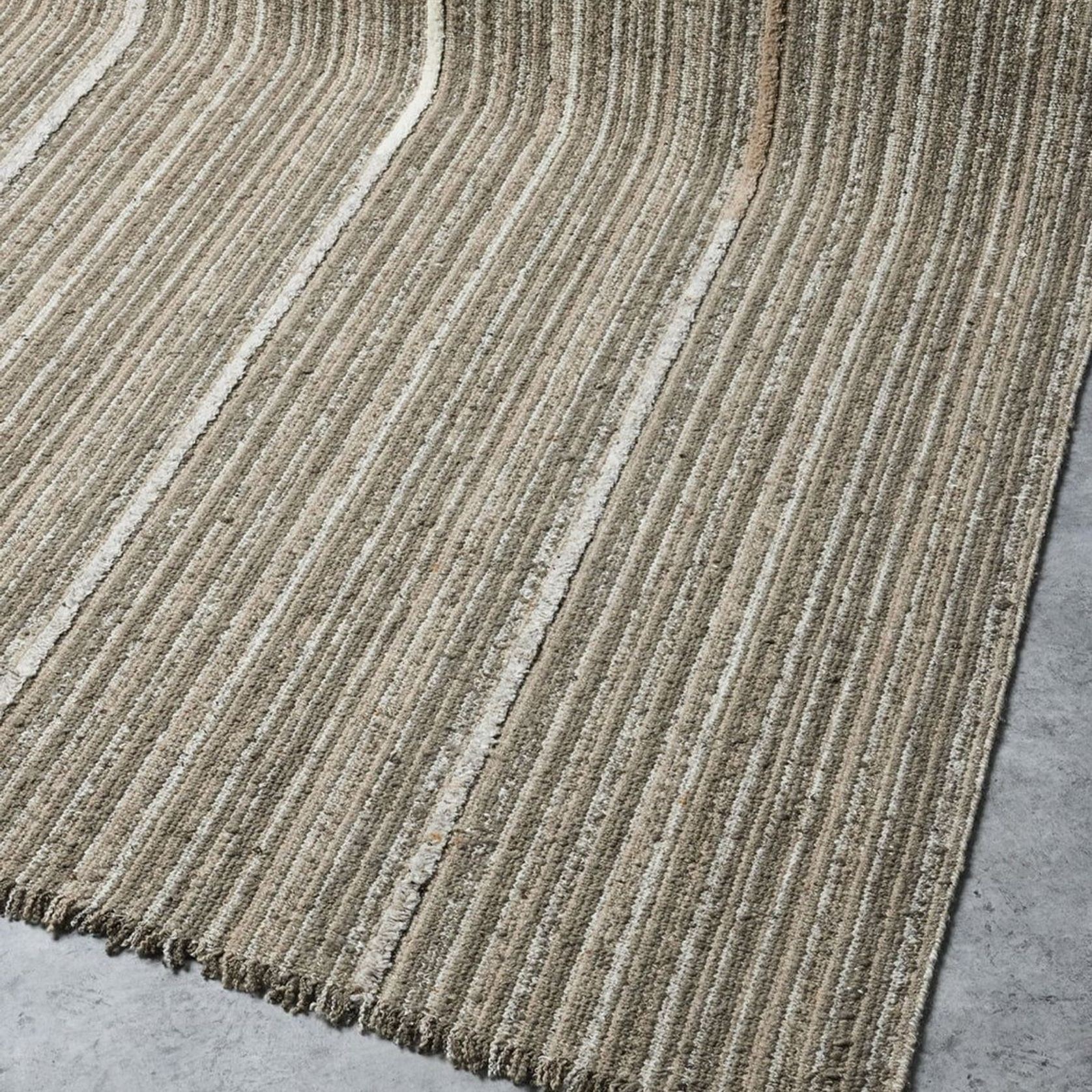 Tribe Home Inca Rug - Olive Brown | 100% NZ Wool gallery detail image