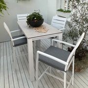 Adele Outdoor Ceramic Bar Table -140 x 74cm gallery detail image