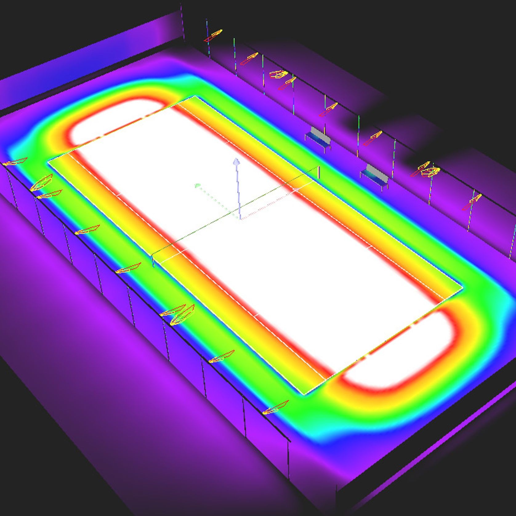Tweener® LED Padel Court Lighting gallery detail image