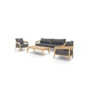 Ubud 4pc Teak Outdoor Lounge Setting gallery detail image
