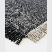 Baya Ulster Floor Rug - Black/Natural | Three Sizes gallery detail image