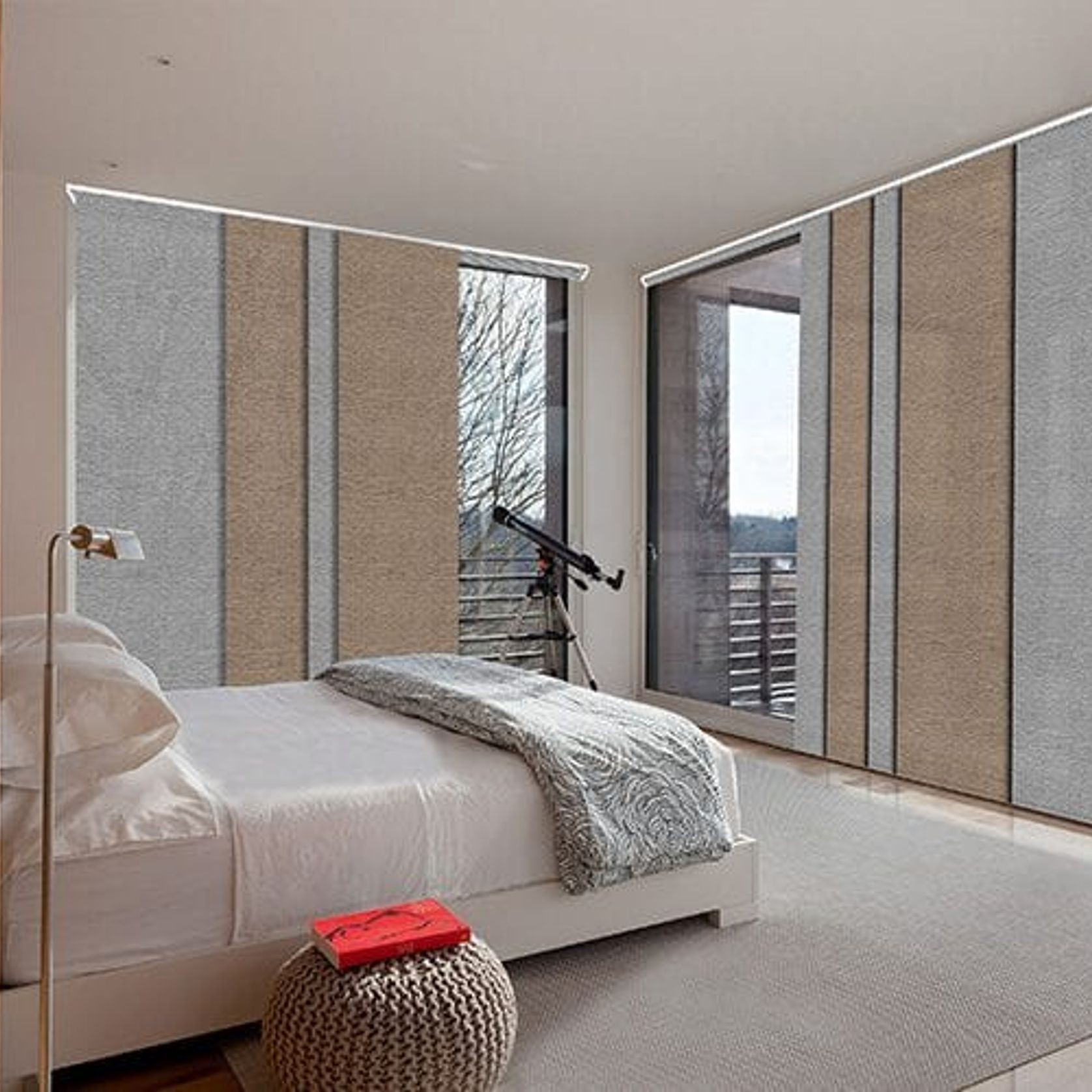 Ultimate Sunscreen Blinds - 4 Panel gallery detail image