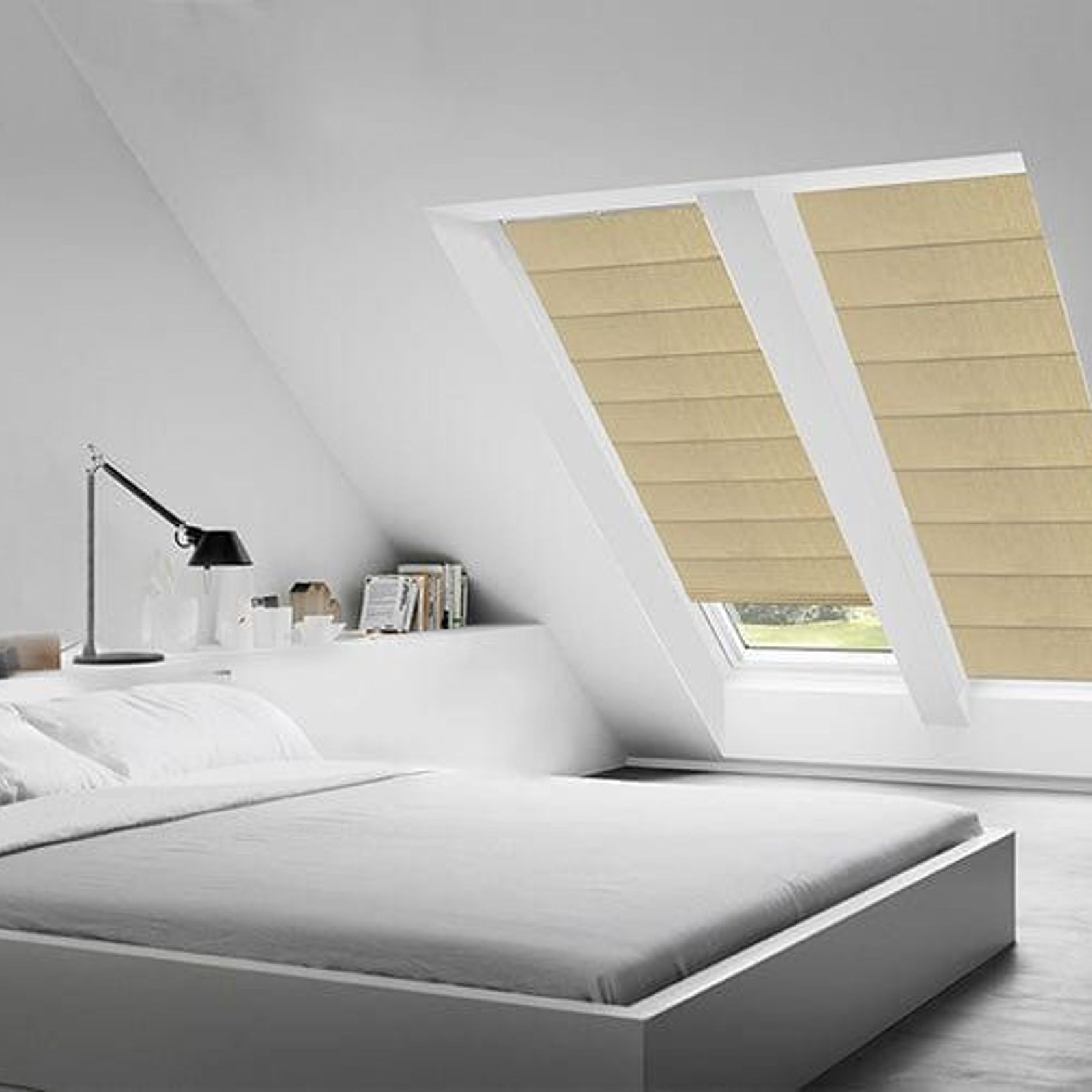 Premium Sunscreen Roman Skylight Blinds gallery detail image