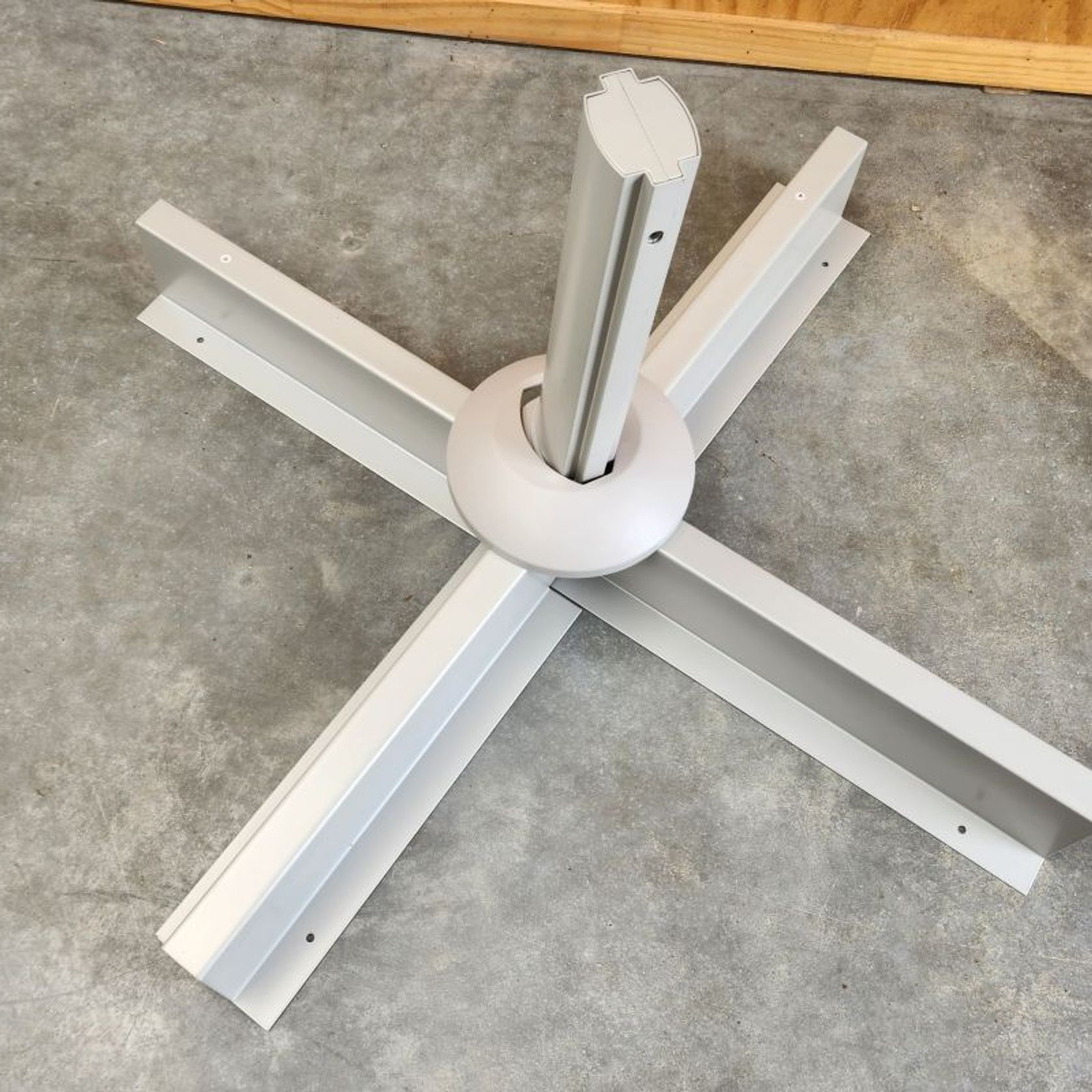 Cantilever Umbrella | Square 3M x 3M | Light Grey gallery detail image