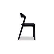 Merano Dining Chair - Black Stained - by TON gallery detail image