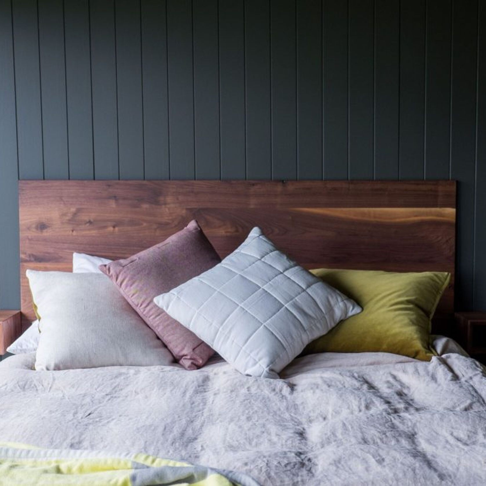 Walnut Floating Bed gallery detail image
