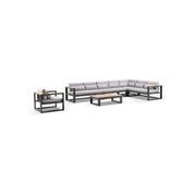 Balmoral Package C Outdoor Lounge Set w/ Coffee Table gallery detail image