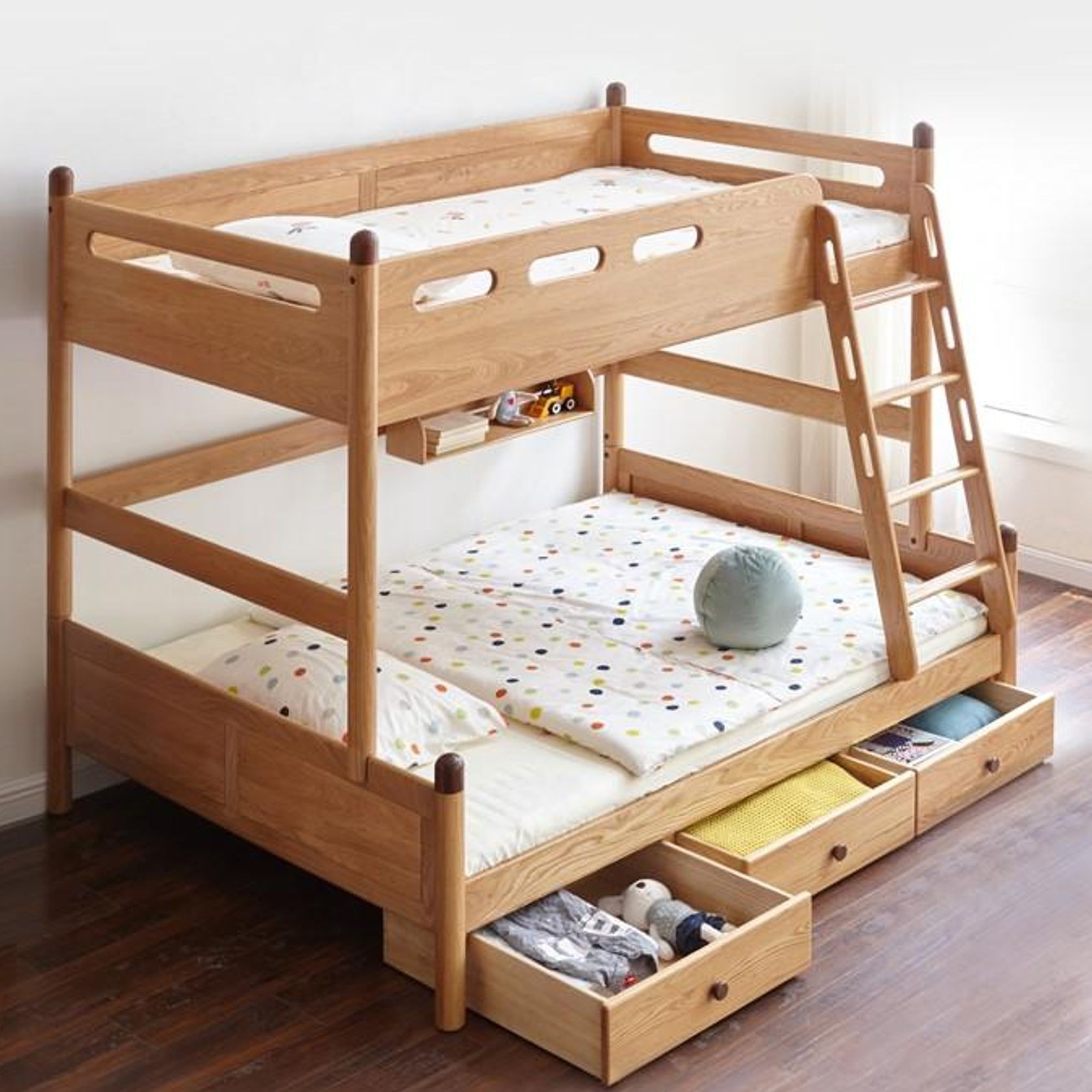 Urban Kidz Oak Bunk Bed ArchiPro NZ