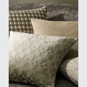 Weave Home Marina Cushion - Laurel | Woven Geometric gallery detail image