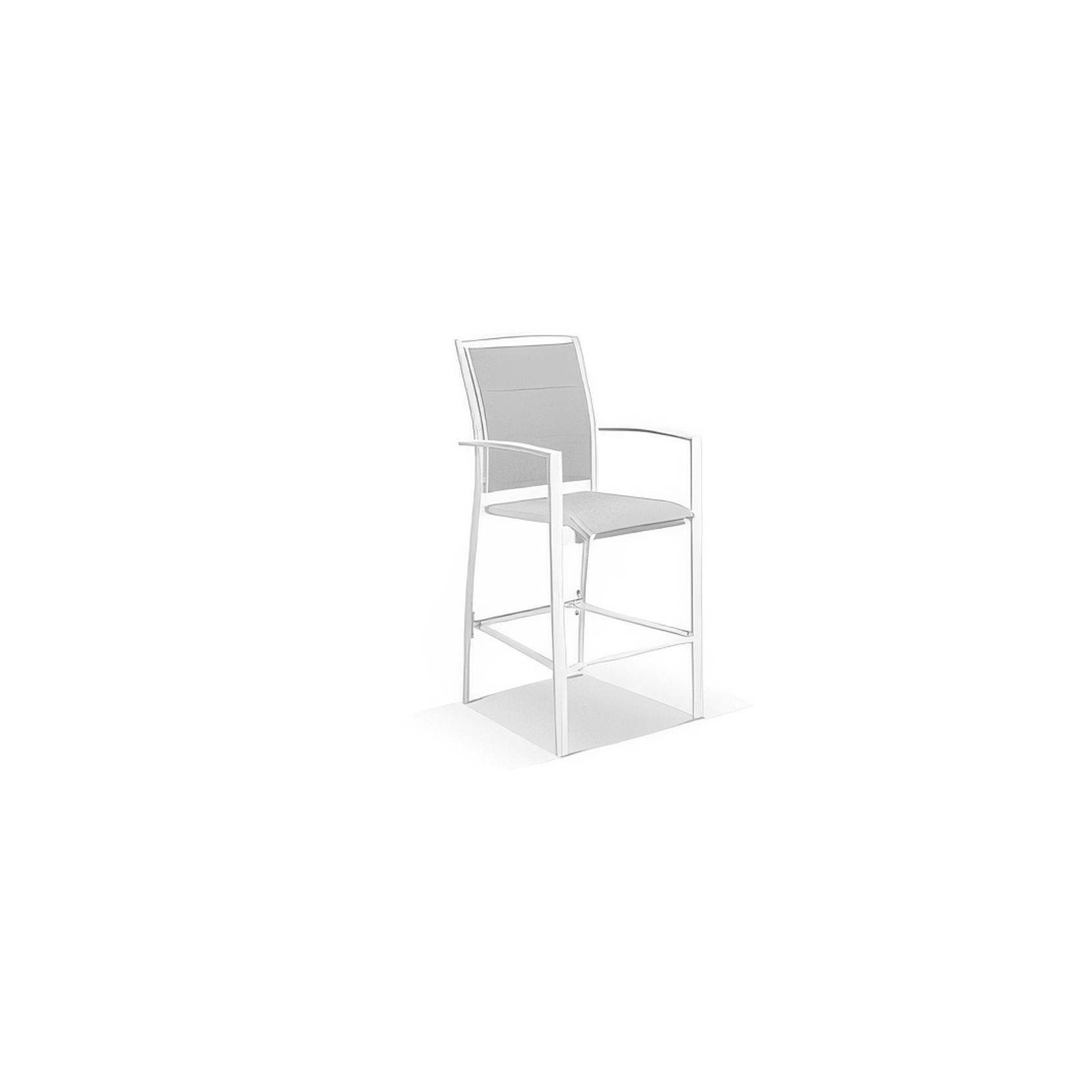 Adele Teak Bar Table with Sevilla Teak Bar Chairs 5pc gallery detail image