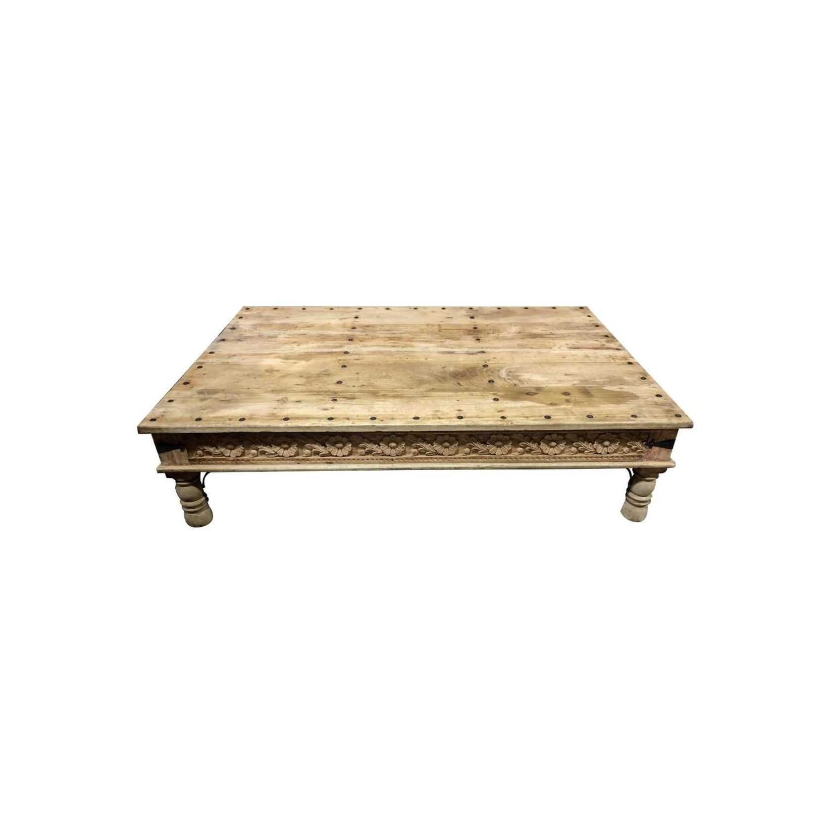Vintage Wooden Coffee Table -b124 gallery detail image