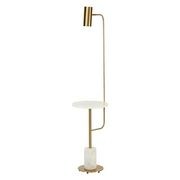 Disson Functional Floor Lamp with Table Top and Marble Base gallery detail image