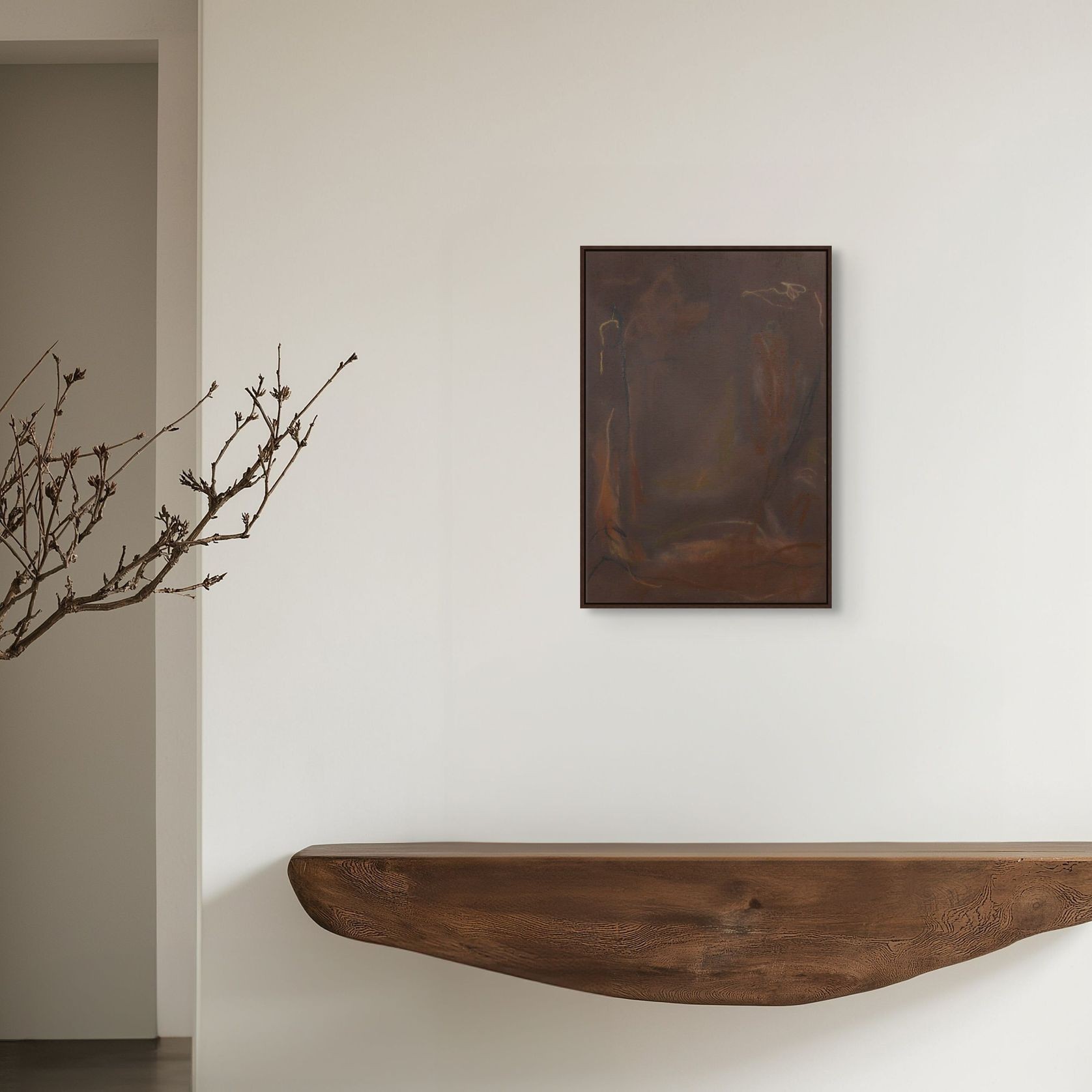 Wabi Sabi Burgundy No. 2 | Wall Art gallery detail image