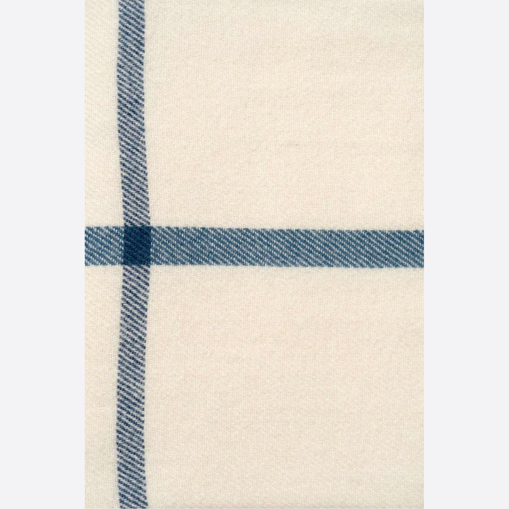 Ruanui Station Lambswool Throw -  Wakarua White gallery detail image