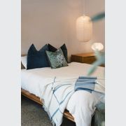 Ruanui Station Lambswool Throw - Wakarua White gallery detail image