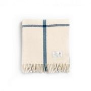 Ruanui Station Lambswool Throw -  Wakarua White gallery detail image