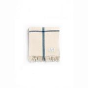 Ruanui Station Lambswool Throw - Wakarua White gallery detail image