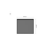 Motorised Blind For Tasman Wall Mounted Pergola gallery detail image