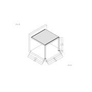 Baltic Manual Wall Mounted Louvre Roof Aluminium Pergola gallery detail image