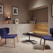 Wrapp Armchair - Wooden Base gallery detail image