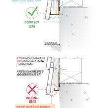 30mm Vented Weatherboard Cavity Closer 2.7m gallery detail image