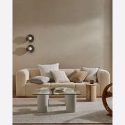 Weave Home Tripoli Cushion - Pearl | 50 x 50cm gallery detail image