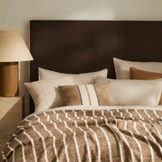 Weave Home Ottavio Cushion - Cocoa gallery detail image