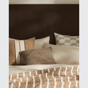 Weave Home Vista Cushion - Natural | Chunky Linen/Wool Blend gallery detail image