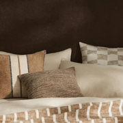 Weave Home Vista Cushion Cover - Natural | Chunky Linen/Wool Blend gallery detail image