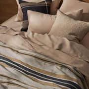 Weave Home Franco Throw - Clay | Pure European Linen gallery detail image