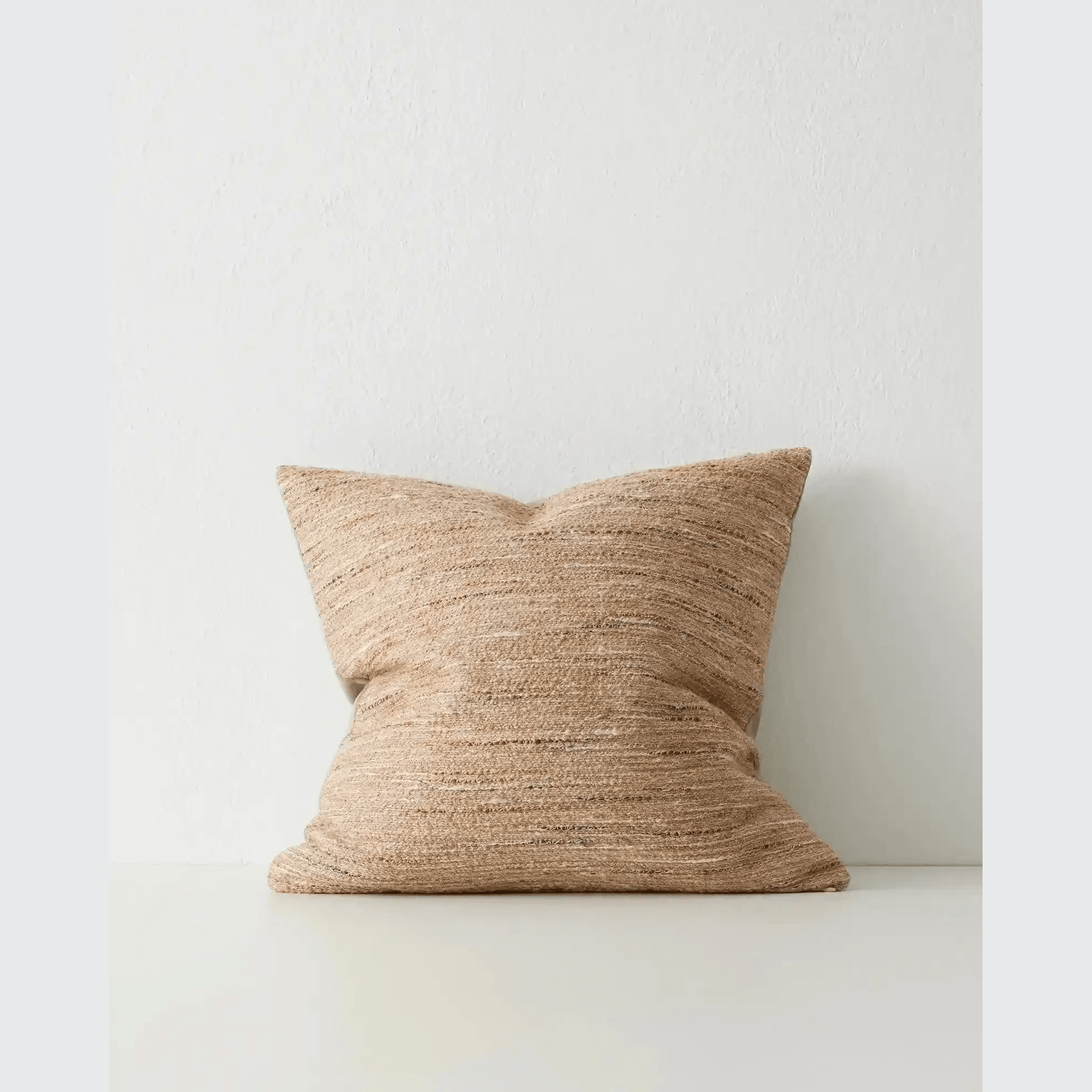 Weave Home Vista Cushion - Sunset | Chunky Linen/Wool Blend gallery detail image