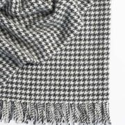 Weave Home Huxter Throw Blanket - Black | 100% Wool gallery detail image