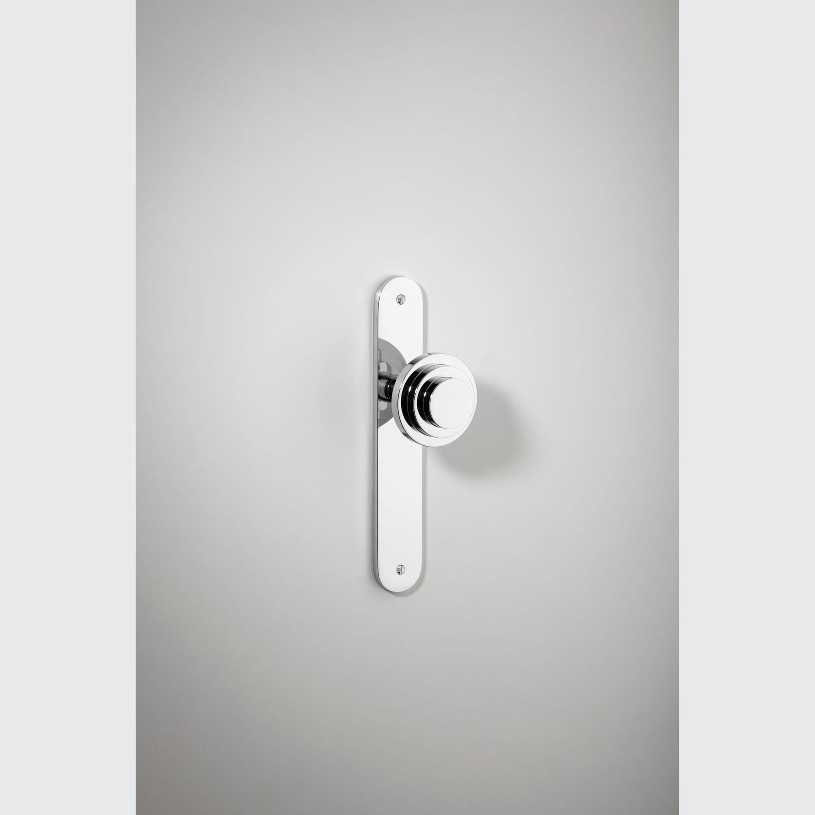 Zzzigurat Door Knob - Oval Backplate gallery detail image