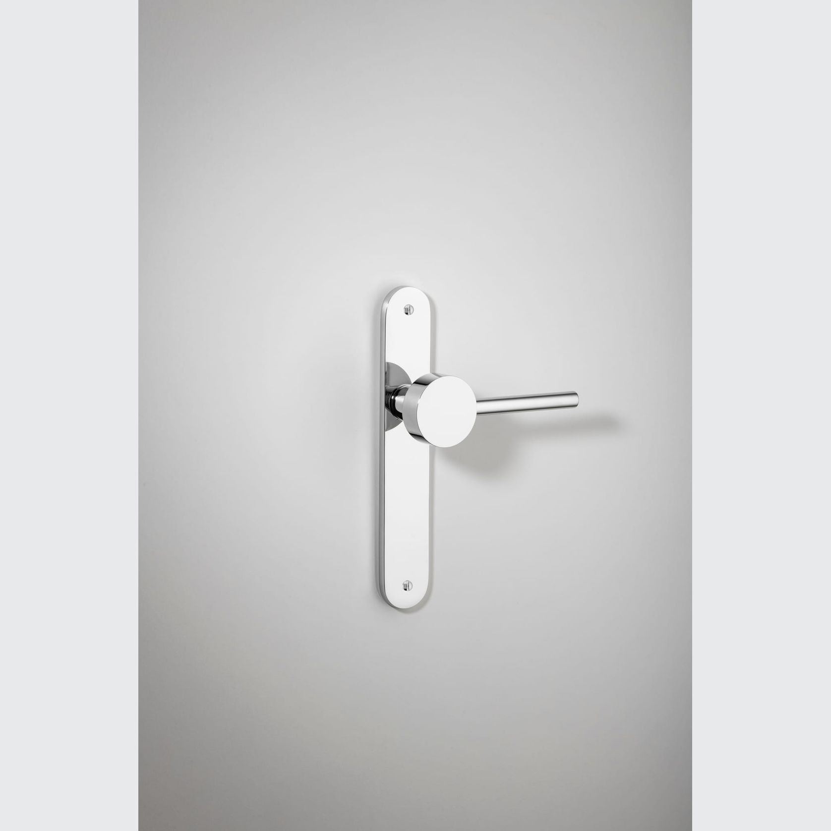 Geppetto Door Lever - Oval Backplate gallery detail image