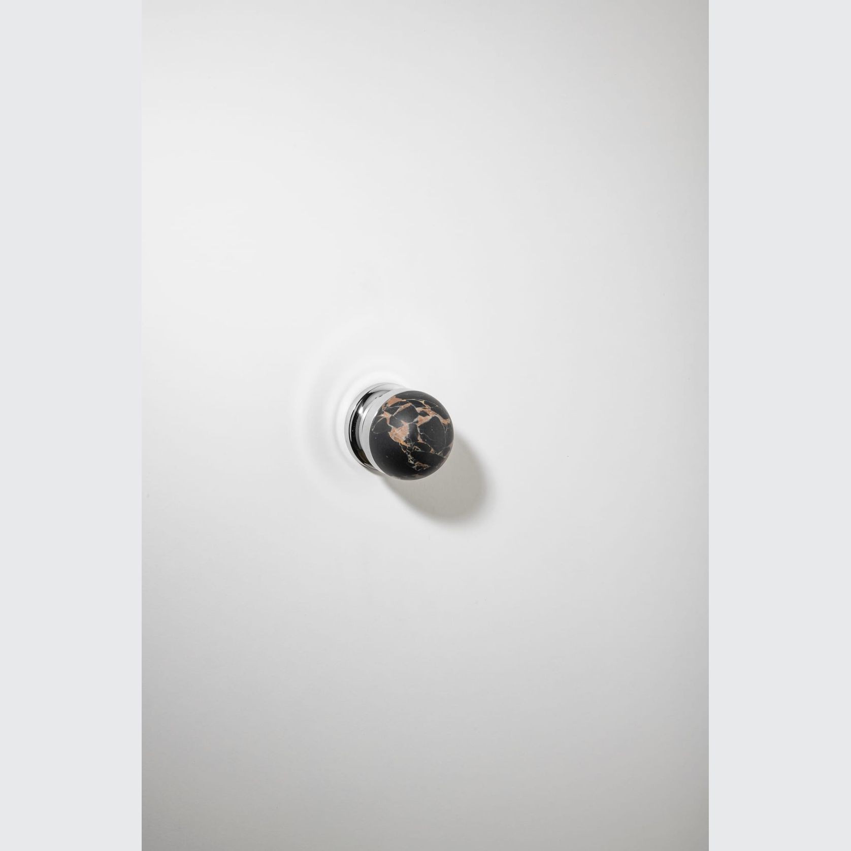 H02 Knob on Rose - Round Rose gallery detail image