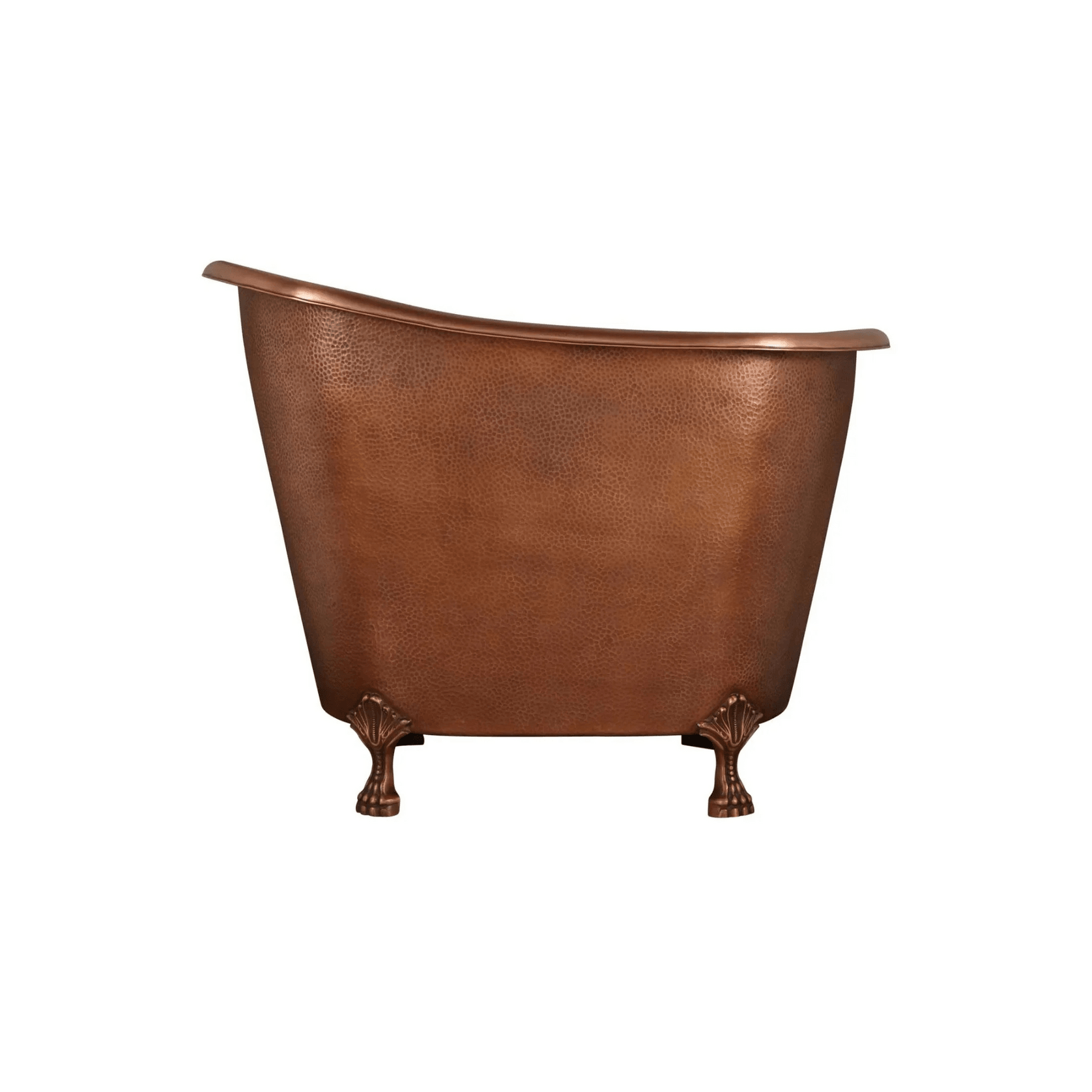 The Copper Bath Tub - Ahlia Hammered Slipper Clawfoot 1220mm -CB5050-D49 gallery detail image