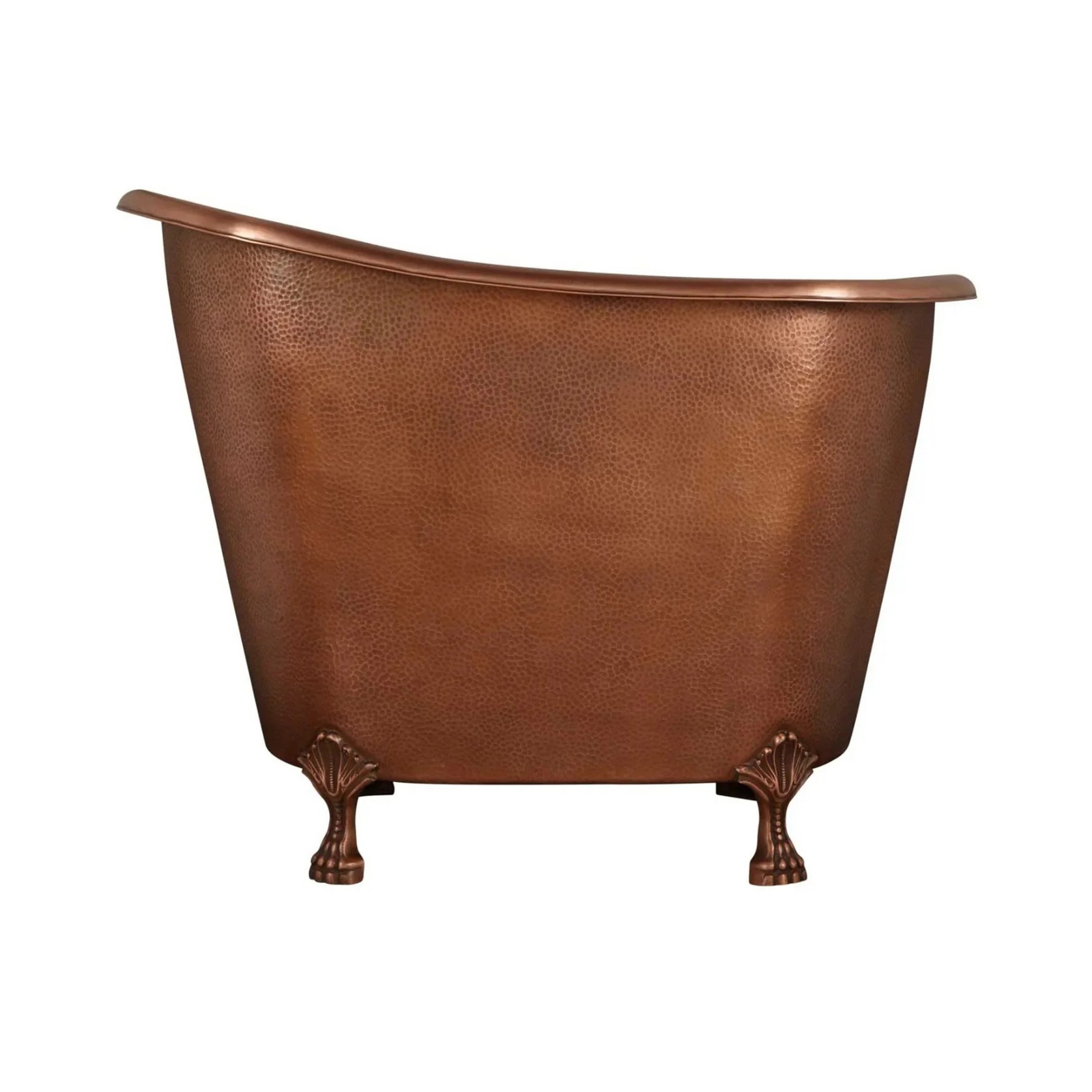 The Copper Bath Tub - Ahlia Hammered Slipper Clawfoot 1220mm -CB5050-D49 gallery detail image