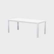 Azura Extension Outdoor Dining Table 195|255cm | White gallery detail image
