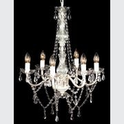 Romance Chandelier - White gallery detail image