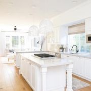 Whitewash Rattan Lace Pendant Light - Amalfi - 2 Sizes gallery detail image
