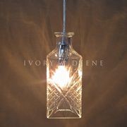 Wine Decanter Glass Pendant Light - Whisky gallery detail image