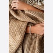 Ruanui Station Lambswool Waffle Throw - Winiata Wheat gallery detail image