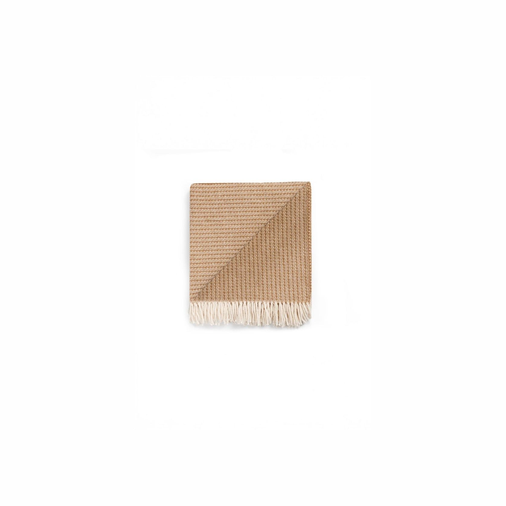 Ruanui Station Lambswool Waffle Throw - Winiata Wheat gallery detail image